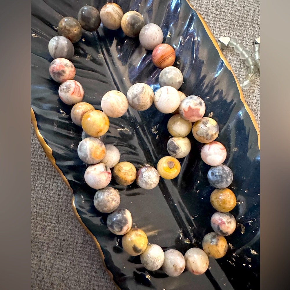 Crazy Lace Agate Bracelet